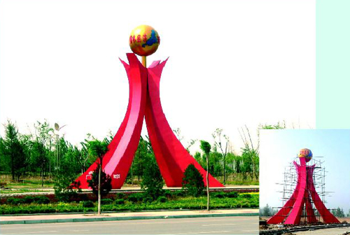 不銹鋼雕塑007