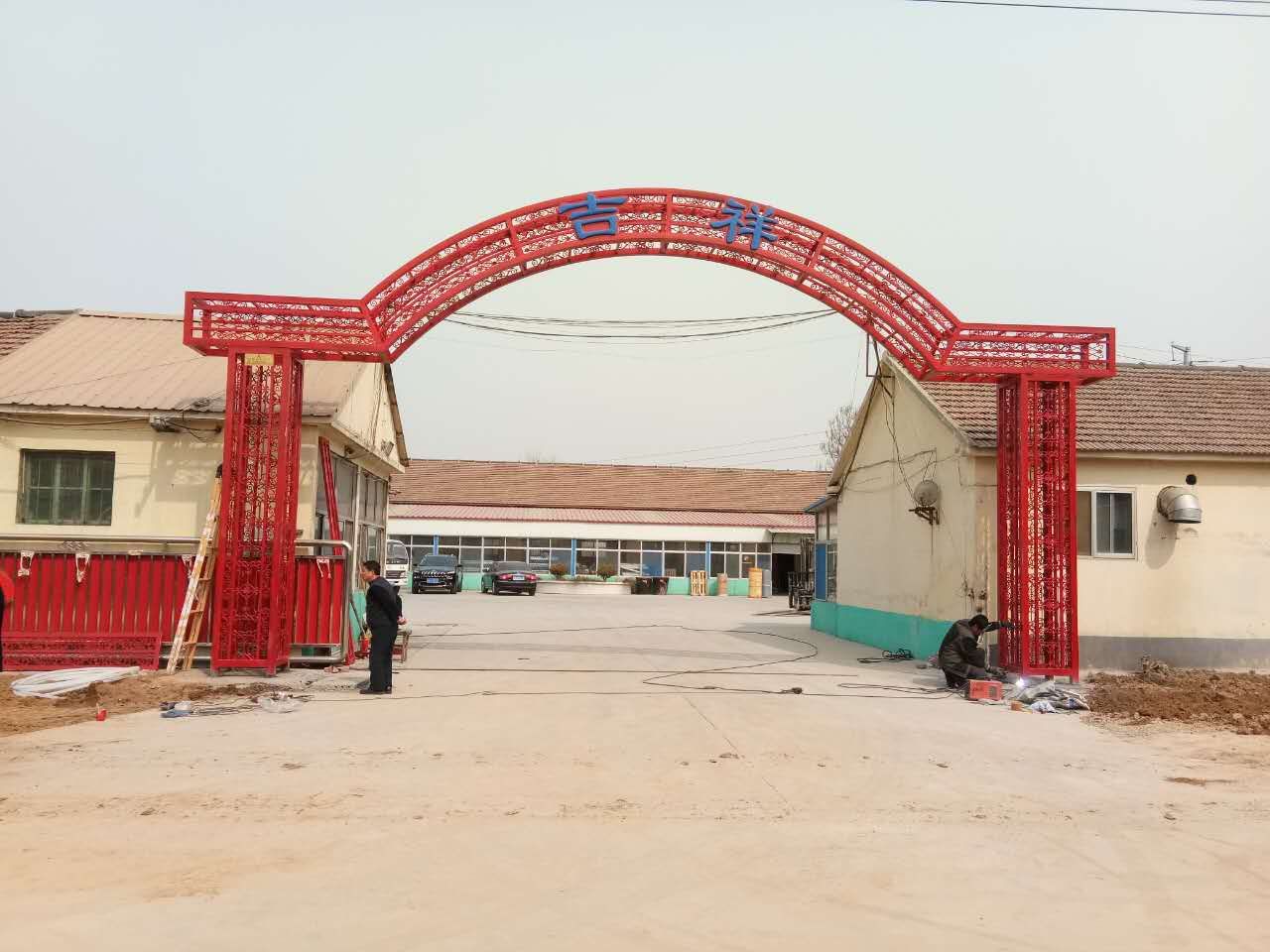 農村村委鐵藝大門